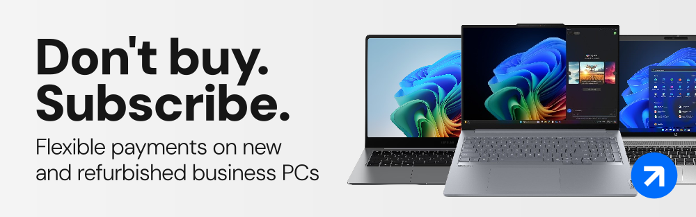 Flexible payments on new and refurbished business PCs